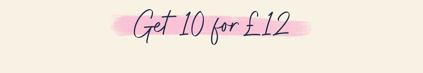 Shop our bestselling greetings cards with our 10 cards for £12 offer.