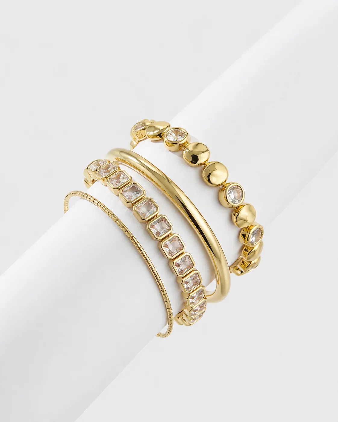 Image of Sand Dollar Bracelet Stack