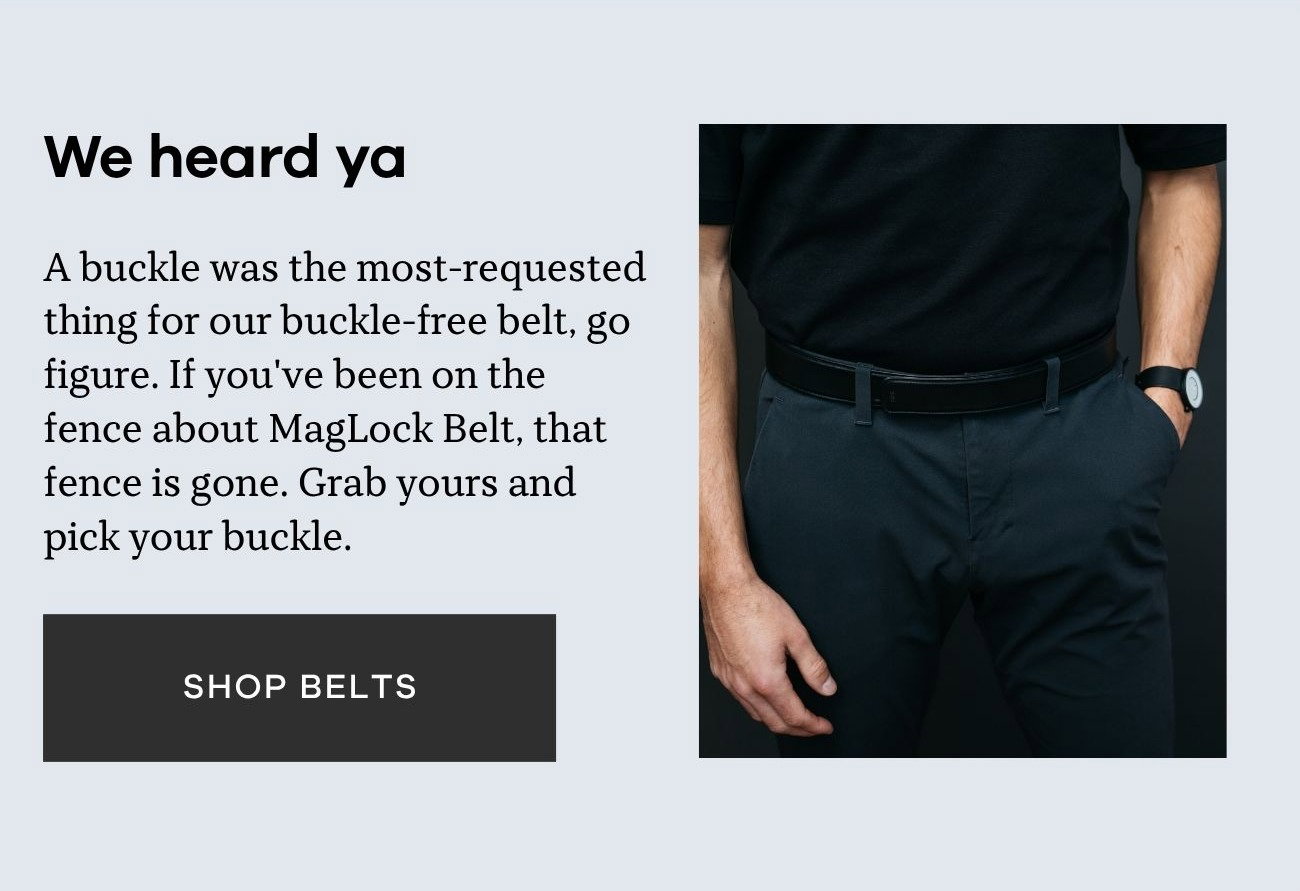 shop maglock belts
