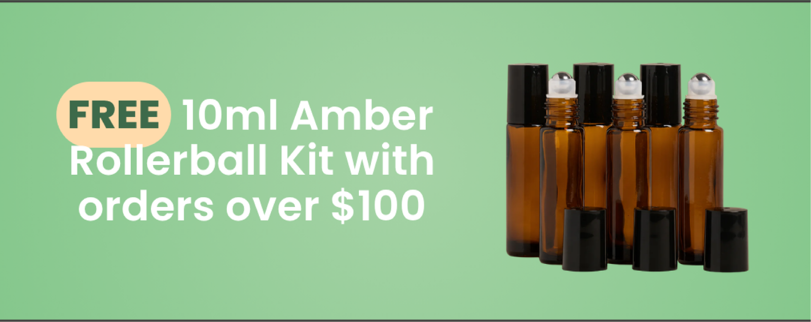 free amber rollerball kit