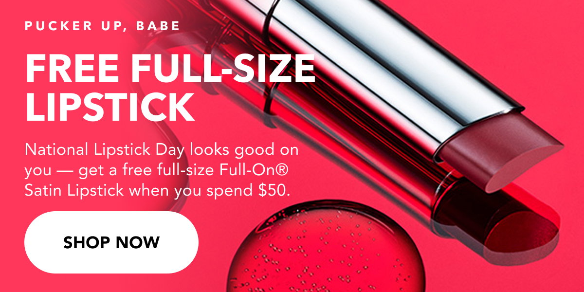 Free lipstick