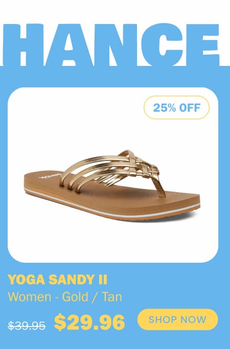 Yoga Sandy II - Women