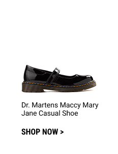 Dr. Martens Maccy Mary Jane Casual Shoe - Little Kid / Big Kid - Black