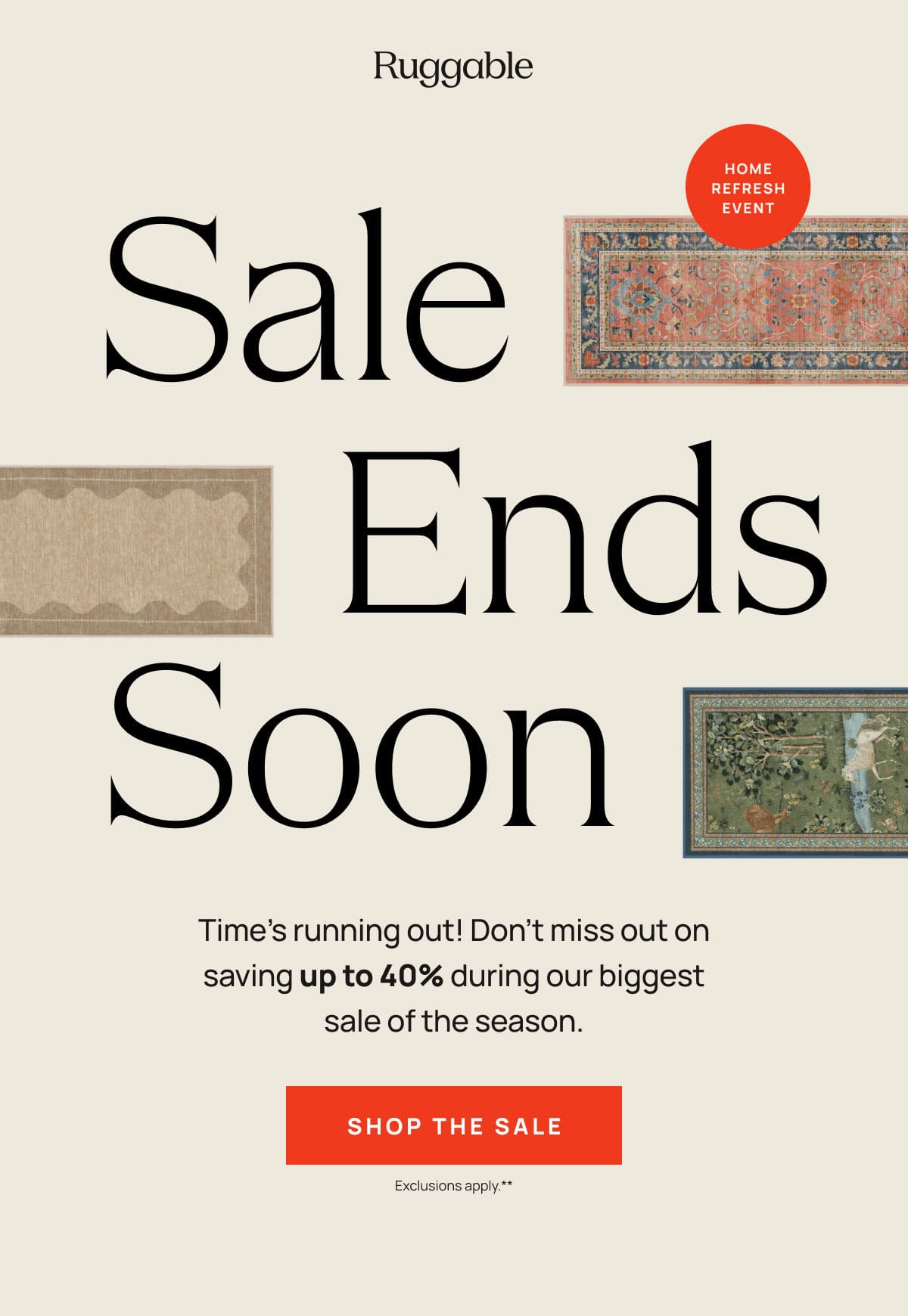 Sale Ends Soon | Shop The Sale 