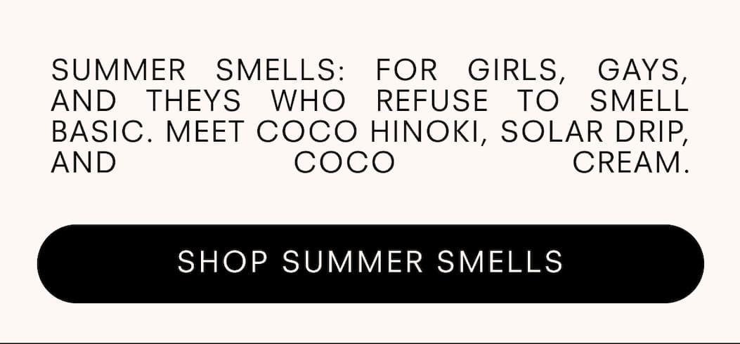 Summer Smells