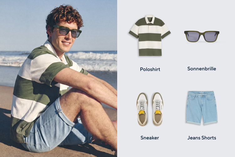   Look mit Poloshirt shoppen 