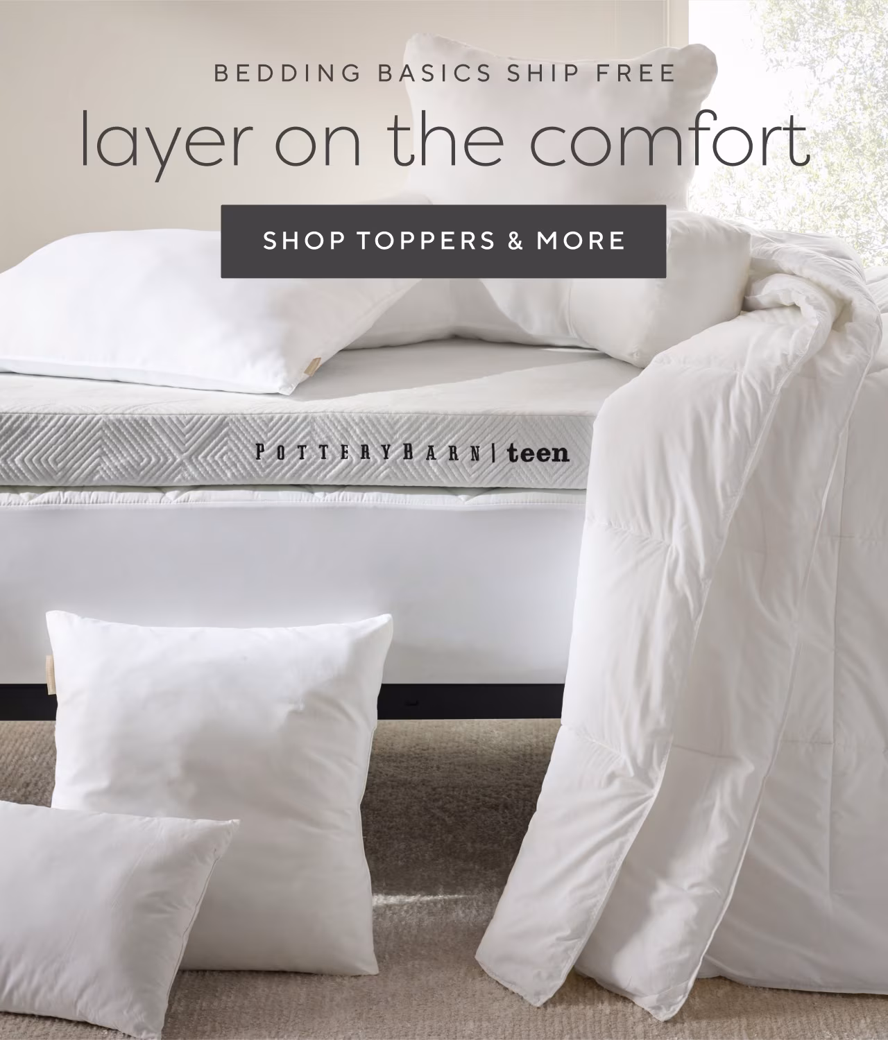 Layer on the comfort