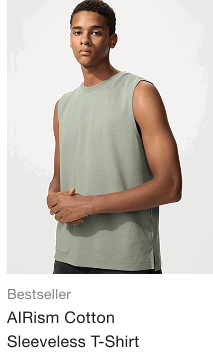 product6men0airism0cotton0sleeveless0tshirt