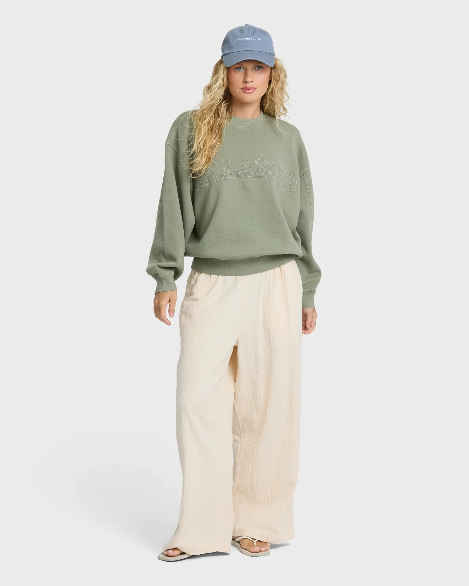 Image of Follow Me Elastic Waist Pants - Dove