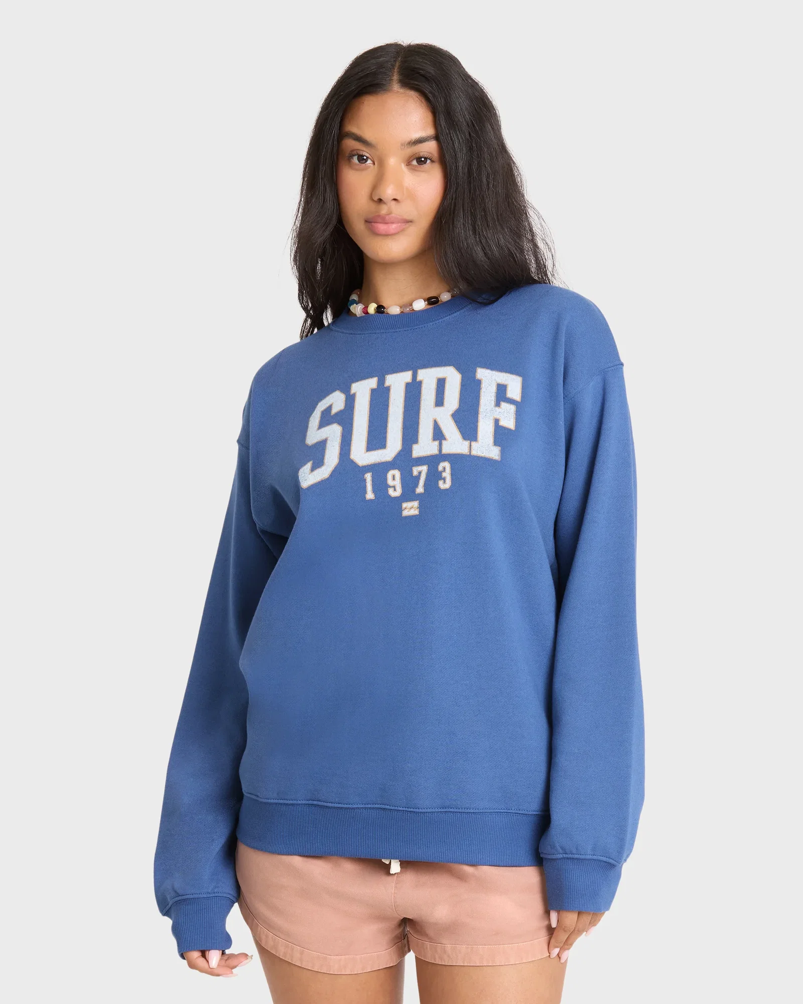 Image of Gone Surfing Crewneck Sweatshirt - True Navy