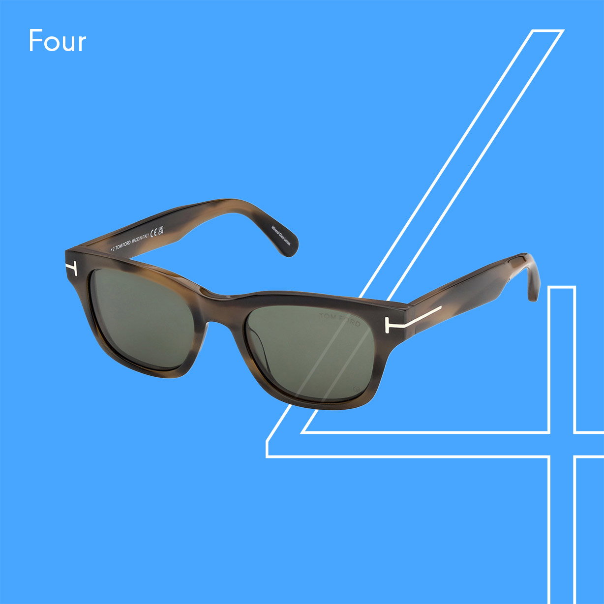 TOM FORD Caleb square-frame sunglasses