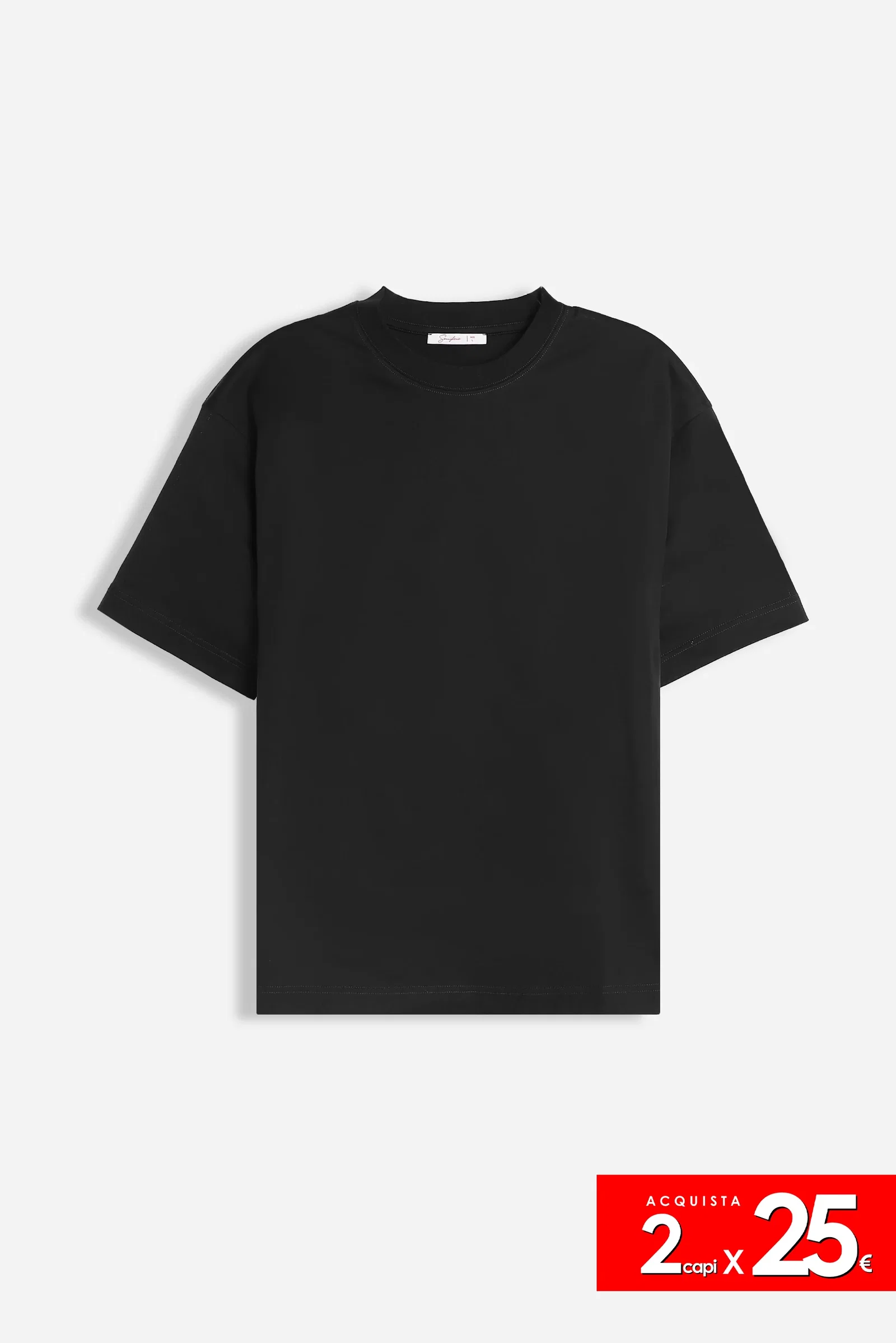 Image of T-SHIRT N COTONE MERCERIZZATO