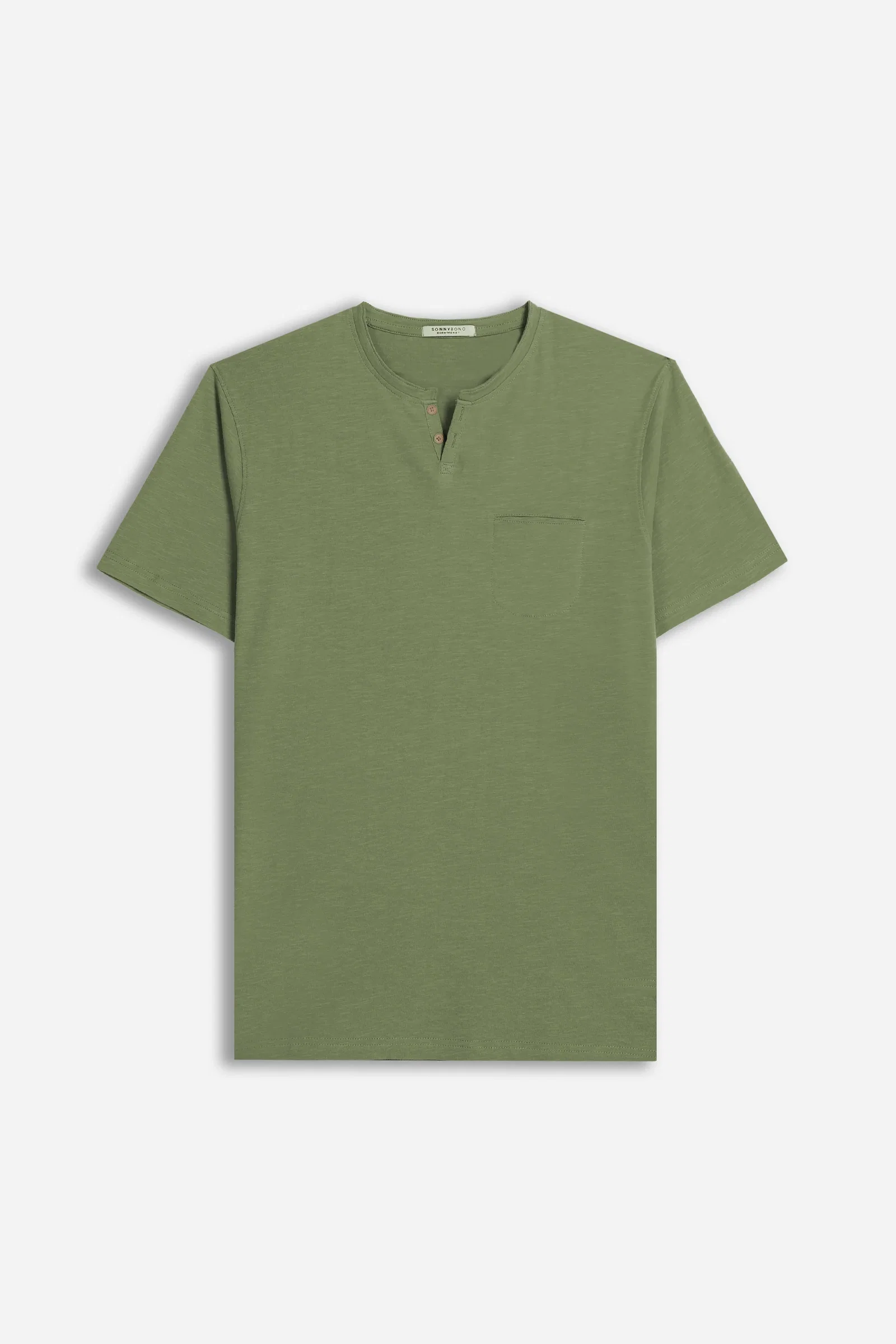 Image of T-SHIRT COLLO A GOCCIA 