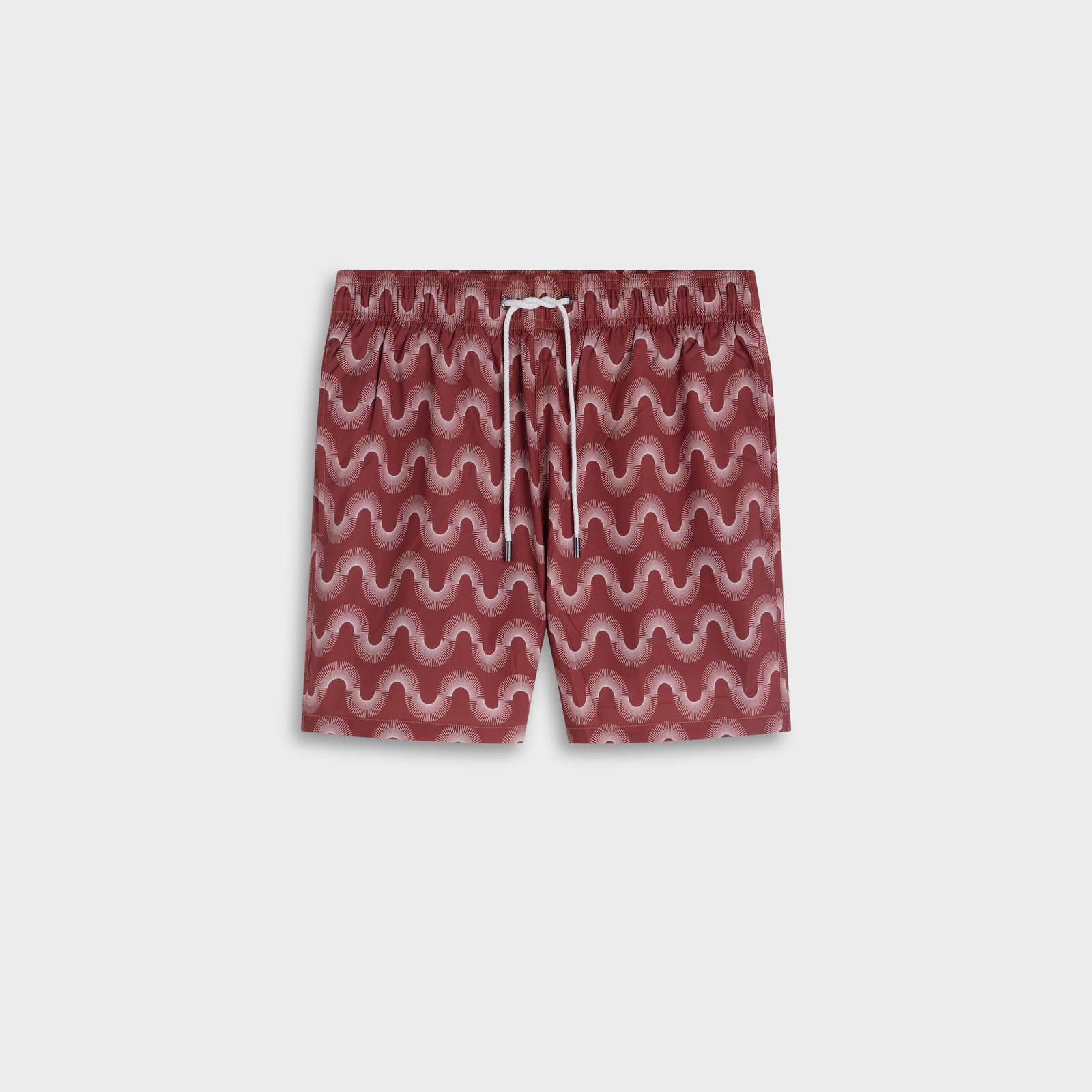 Cruz Shorter-Length Kinetic Wave Swim Trunks