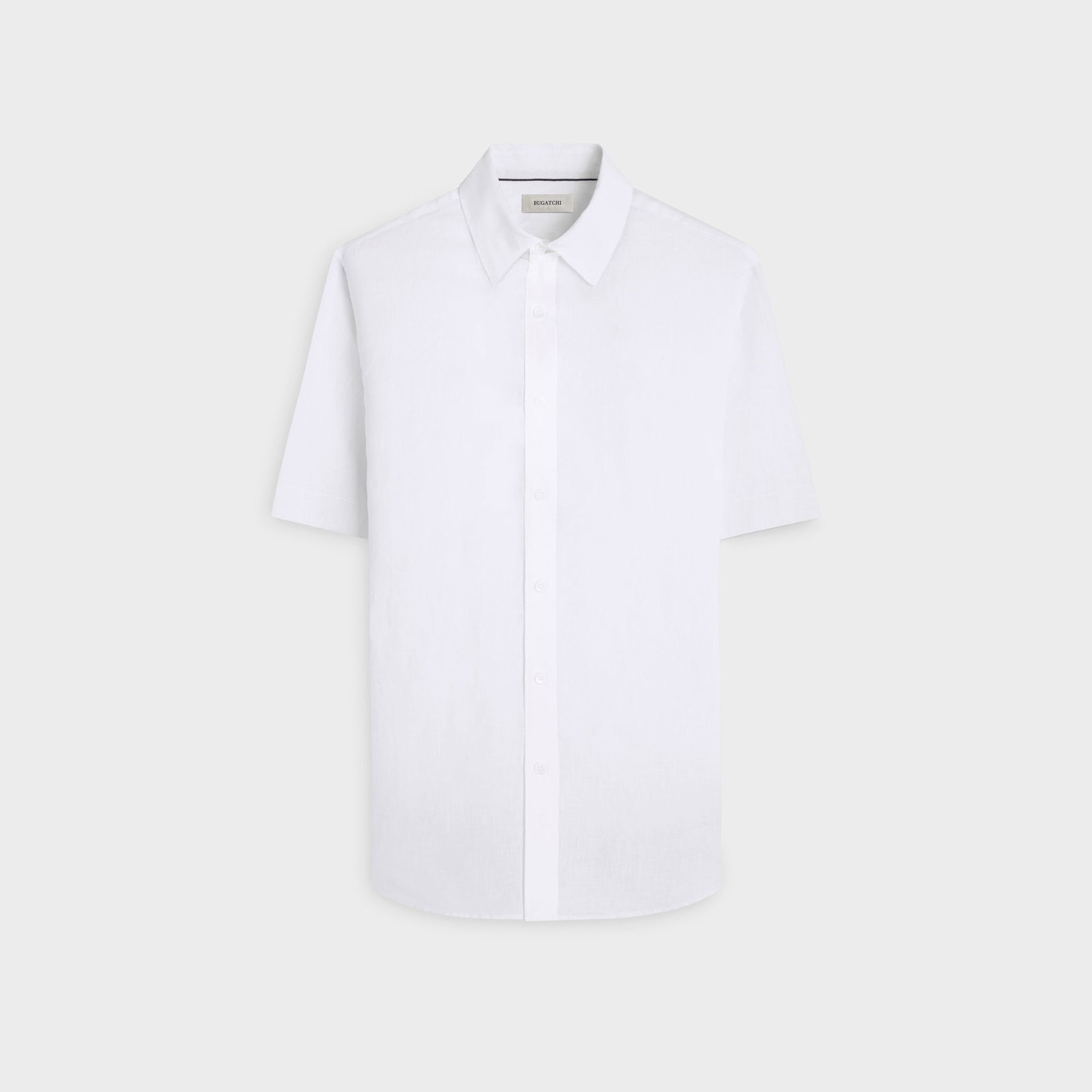 Orson Solid Linen Short-Sleeve Shirt