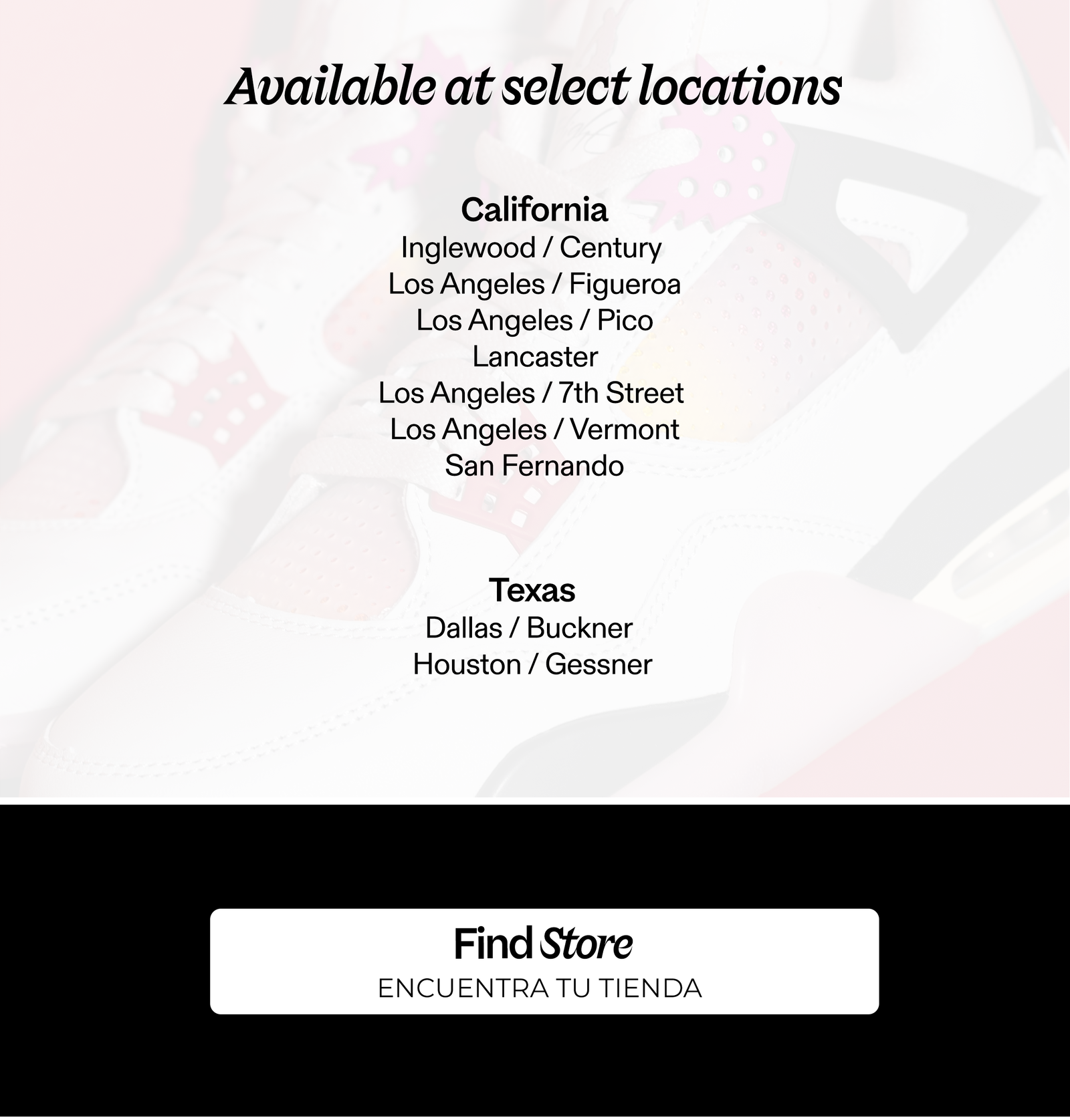 Find a store near you and shop Jordan!