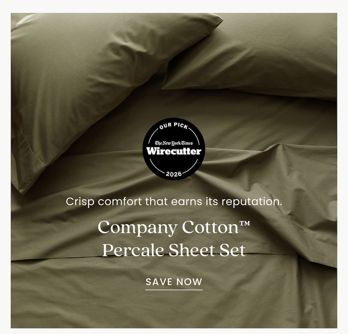 Cotton Classic Cool Cotton Percale Sheet Set