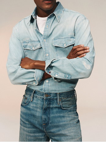 Relaxed Fit Denim Shirt