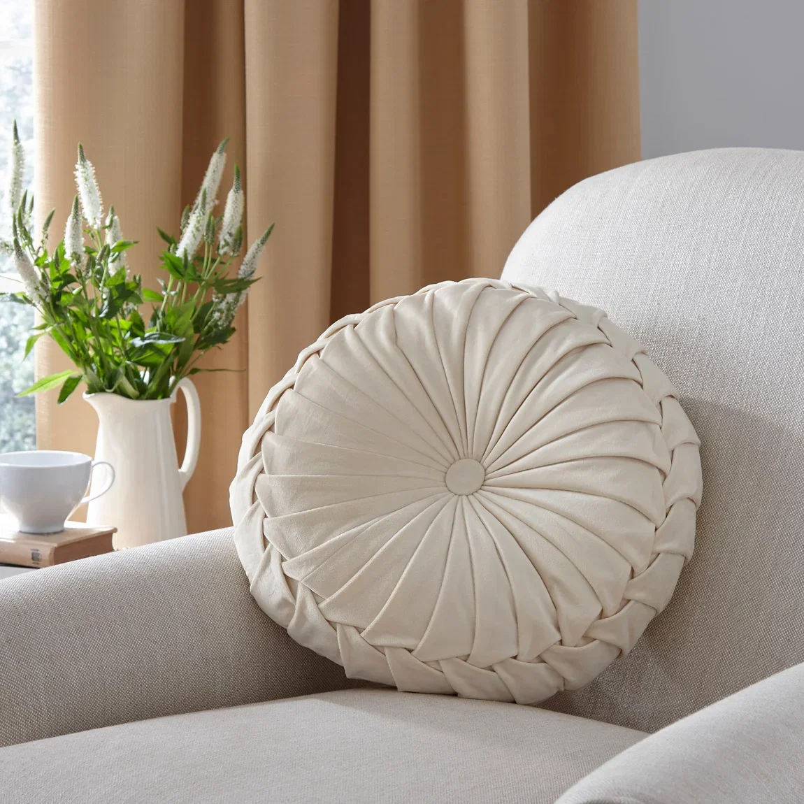 Laura Ashley Rosanna Round Cushion