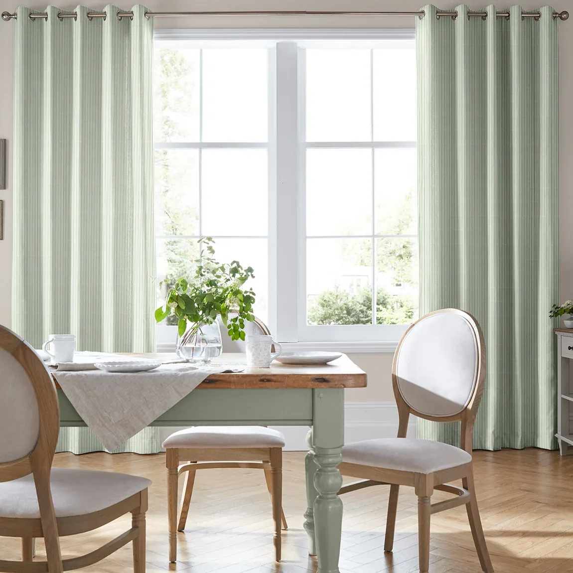Laura Ashley Candy Stripe Curtain