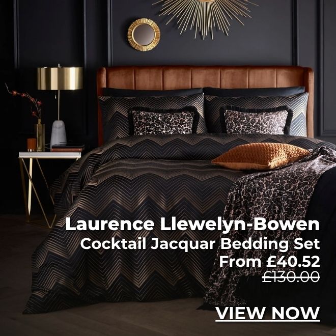 Laurence Llewelyn-Bowen Cocktail Jacquar Bedding Set