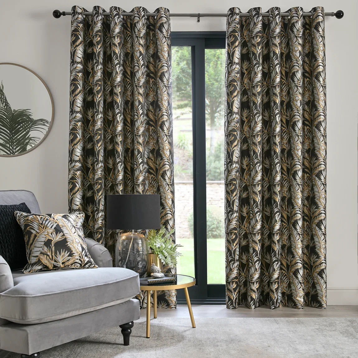 Laurence Llewelyn-Bowen Paradise Palm Curtains