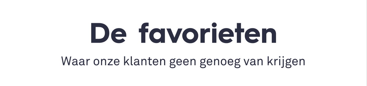 De favorieten