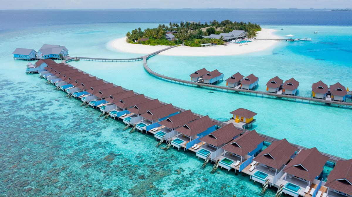 Maldives Pool Villas with Daily Breakfast, Lunch & Dinner + Roundtrip Seaplane Transfers