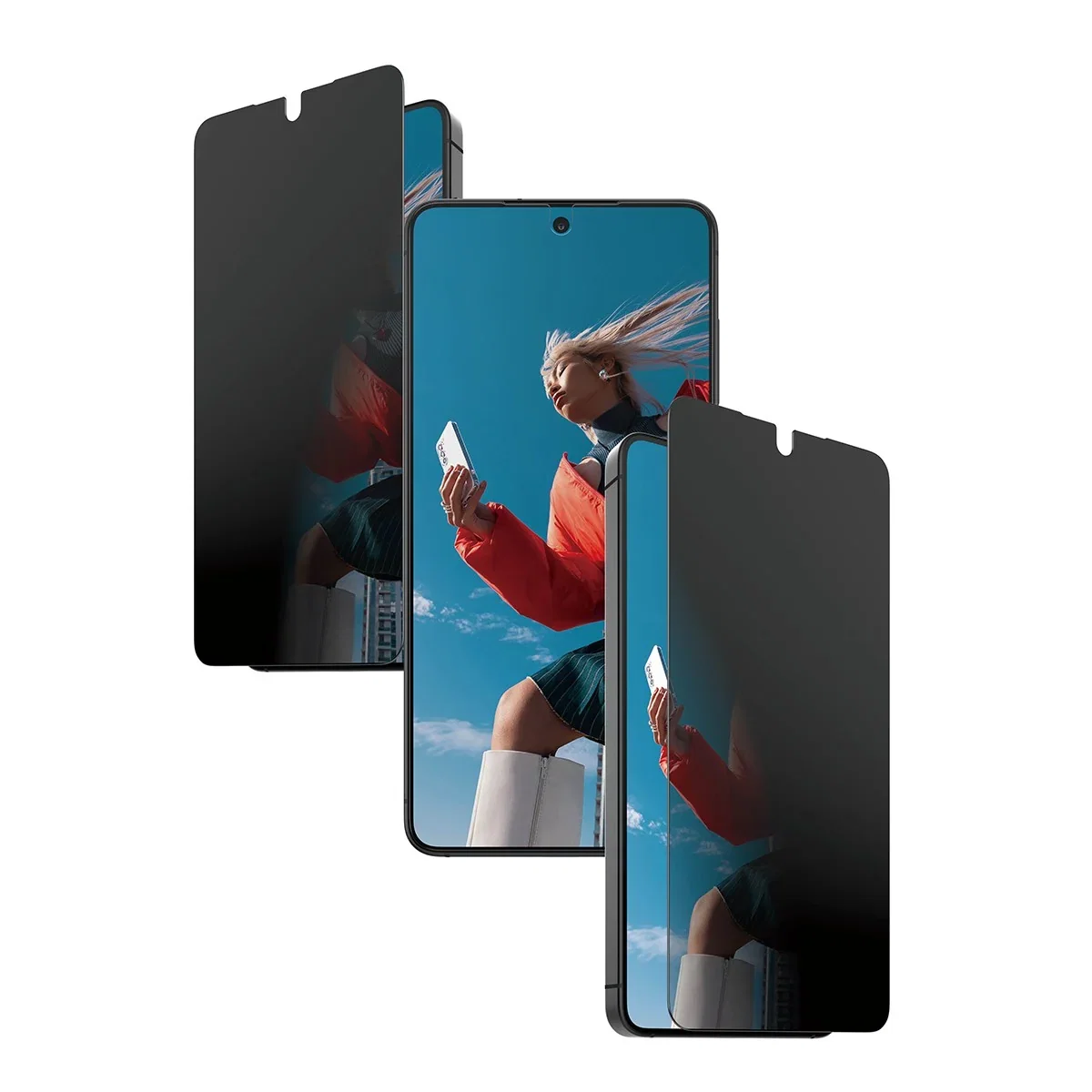 Image of PanzerGlass® 2-Way Privacy Screen Protector Samsung Galaxy S26 | Ultra-Wide Fit w. Fastfit in-a-box