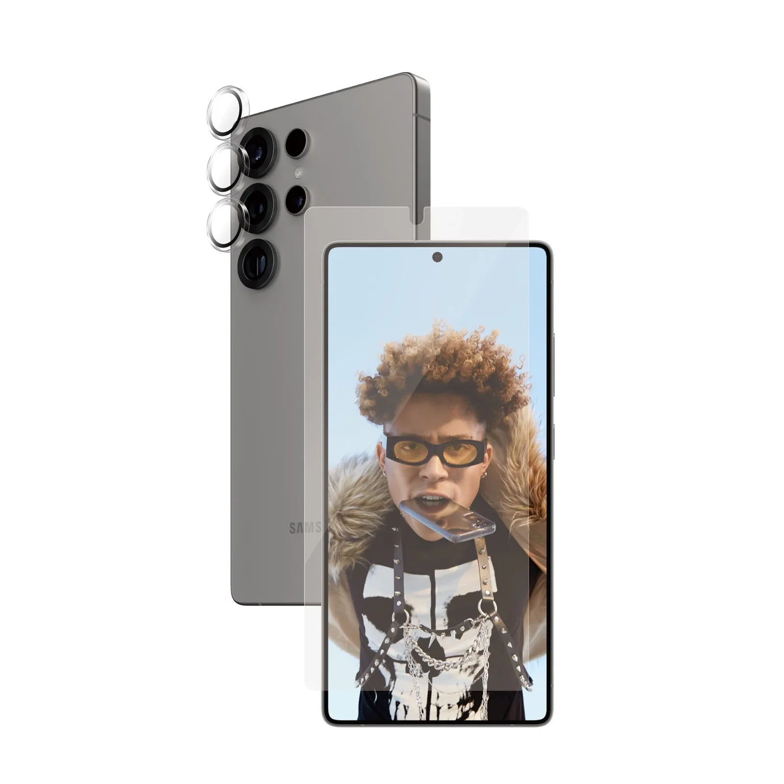 Image of SAFE. by PanzerGlass® 2-in-1 Bundle Samsung Galaxy S25 Ultra