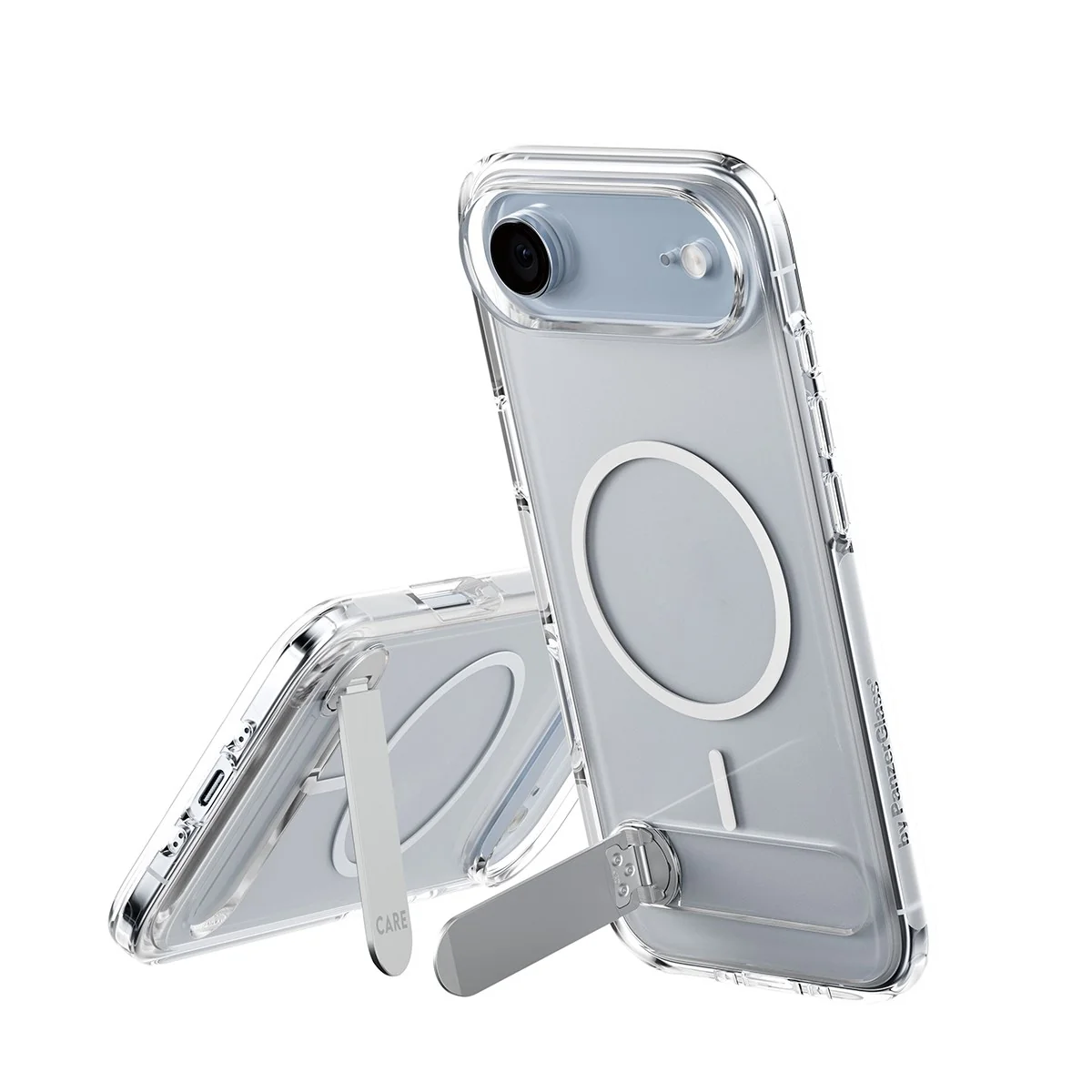 Image of CARE™ by PanzerGlass® Kickstand Case Transparent w. MagSafe iPhone Air