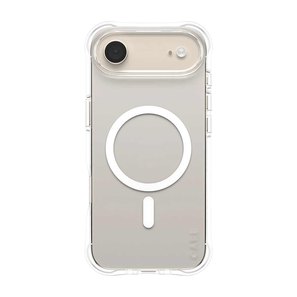 Image of CARE™ by PanzerGlass® Samba Case Transparent w. White MagSafe iPhone Air