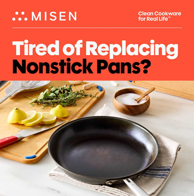 Tired of replacing nonstick pans?