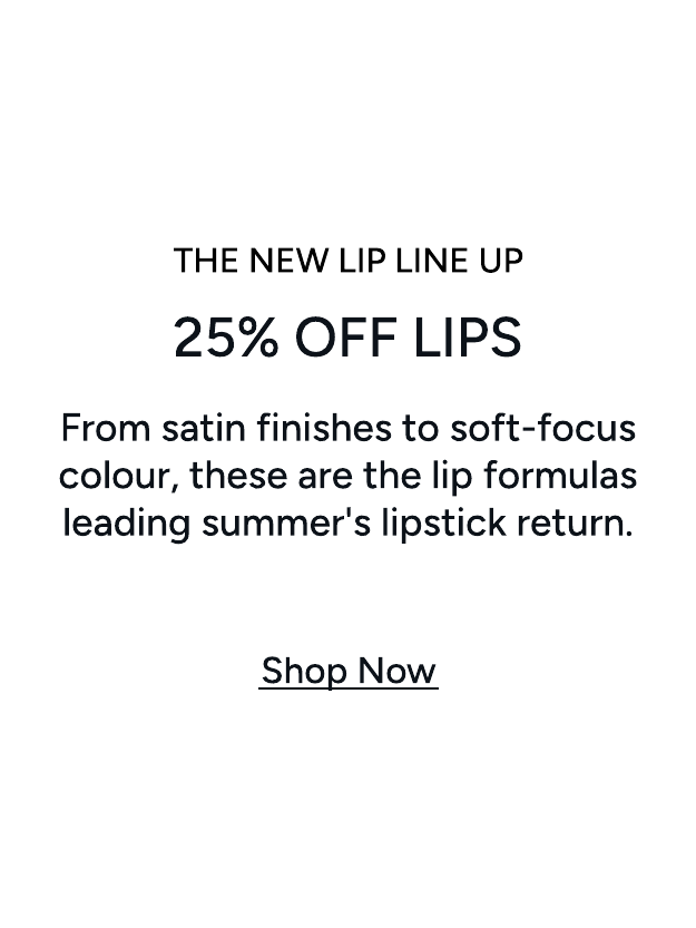 25 percent off lips
