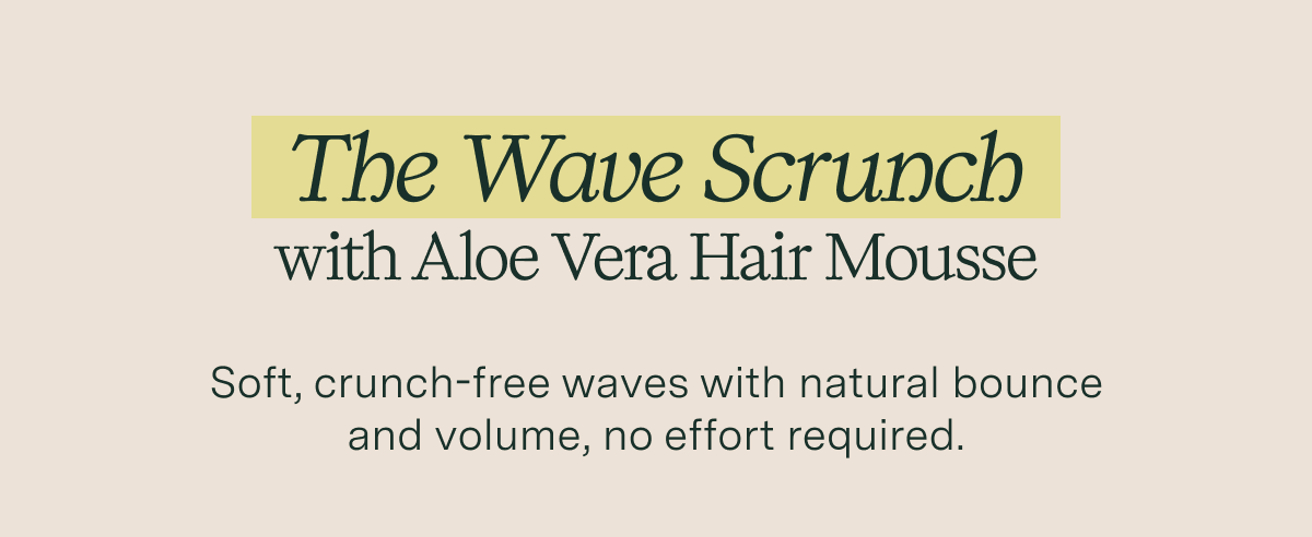 The Wave Scrunch