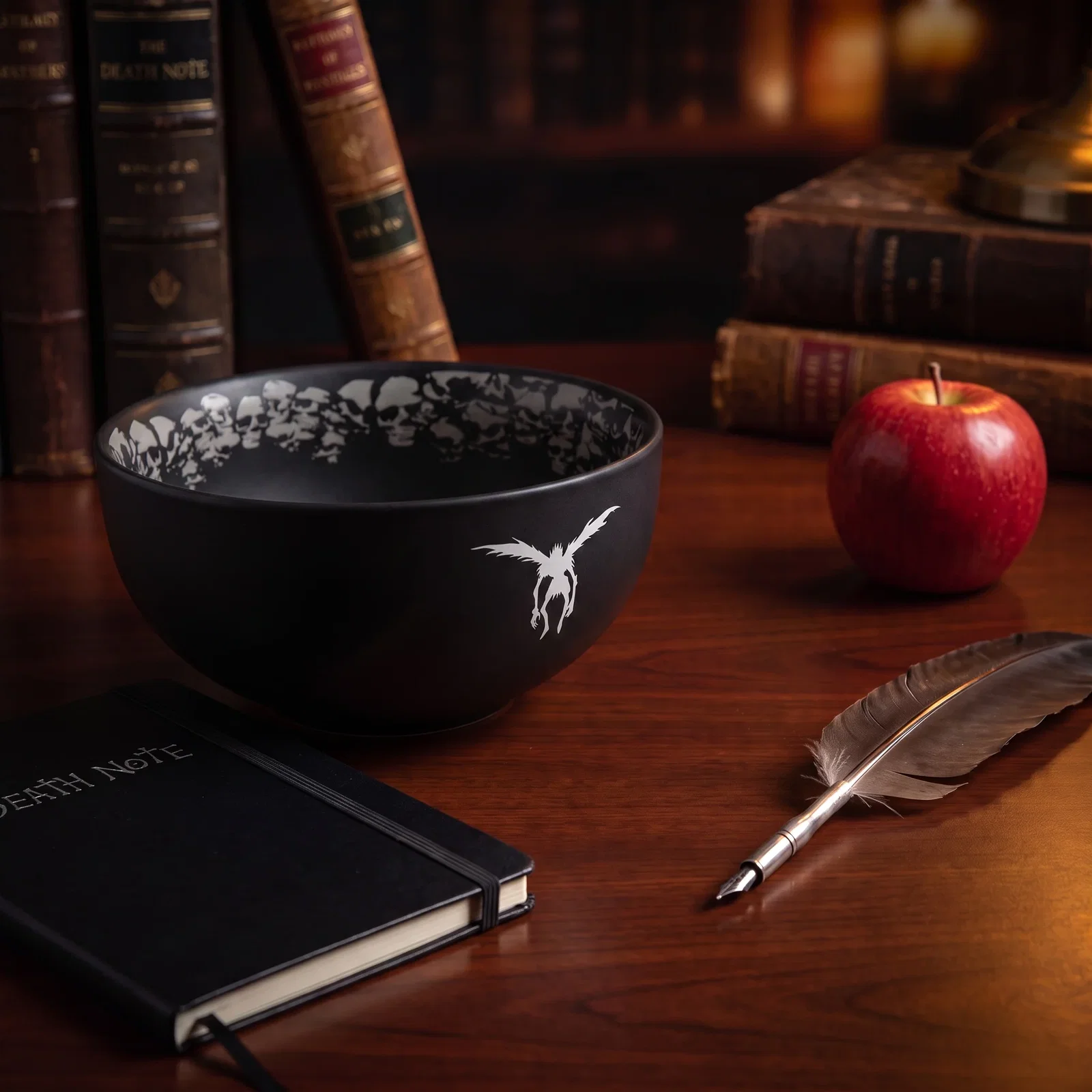 Death Note Steinzeug Schüssel im Ryuk Design