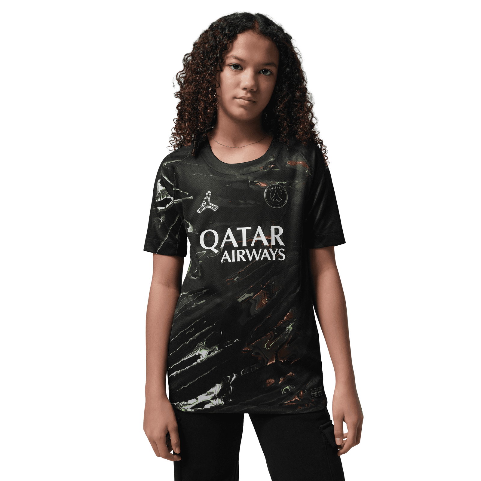 PSG Jordan Night Edition Stadium Shirt 2025-26 - Kids