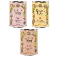 Rosie's Farm Adult Mixed Trial Packs - 6 x 400g