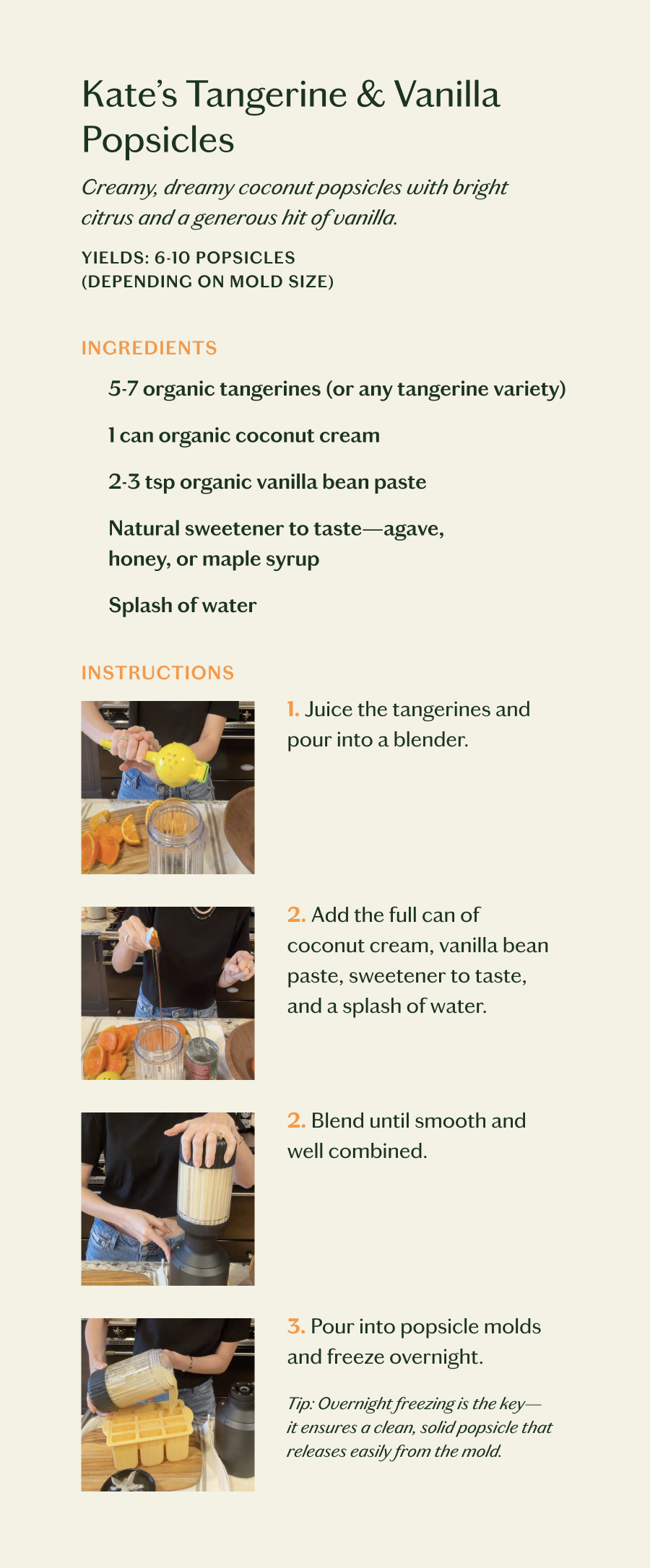 Shop Tangerine & Vanilla