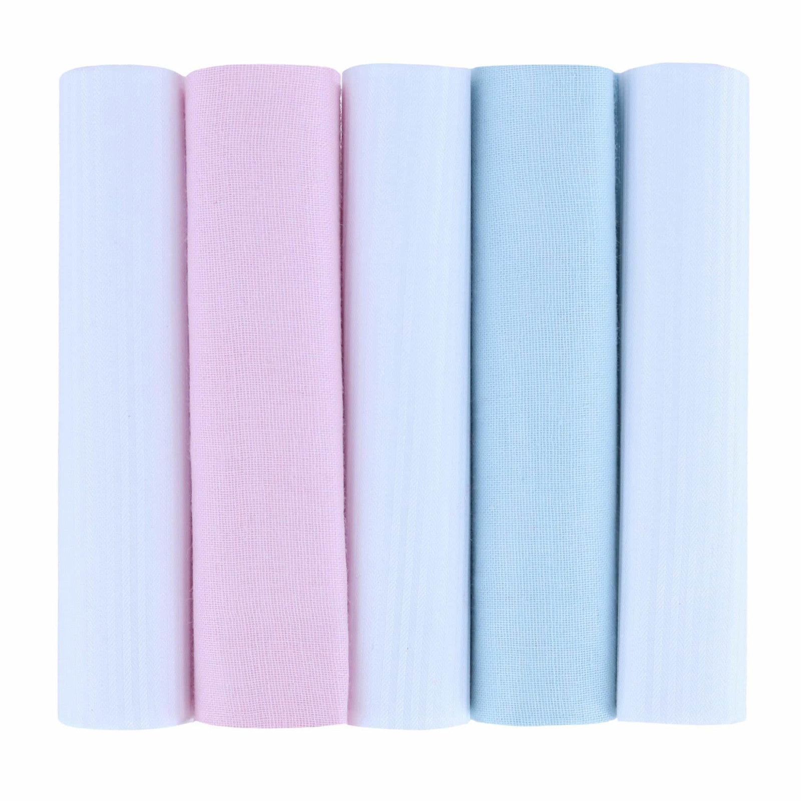 Image of Dapper Premium Cotton Handkerchiefs (5 Pack)