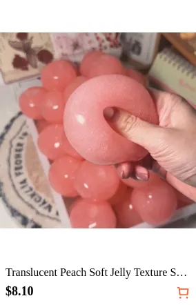 Translucent Peach Soft Jelly...