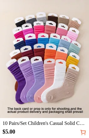 10 Pairs/Set Children s Casual...