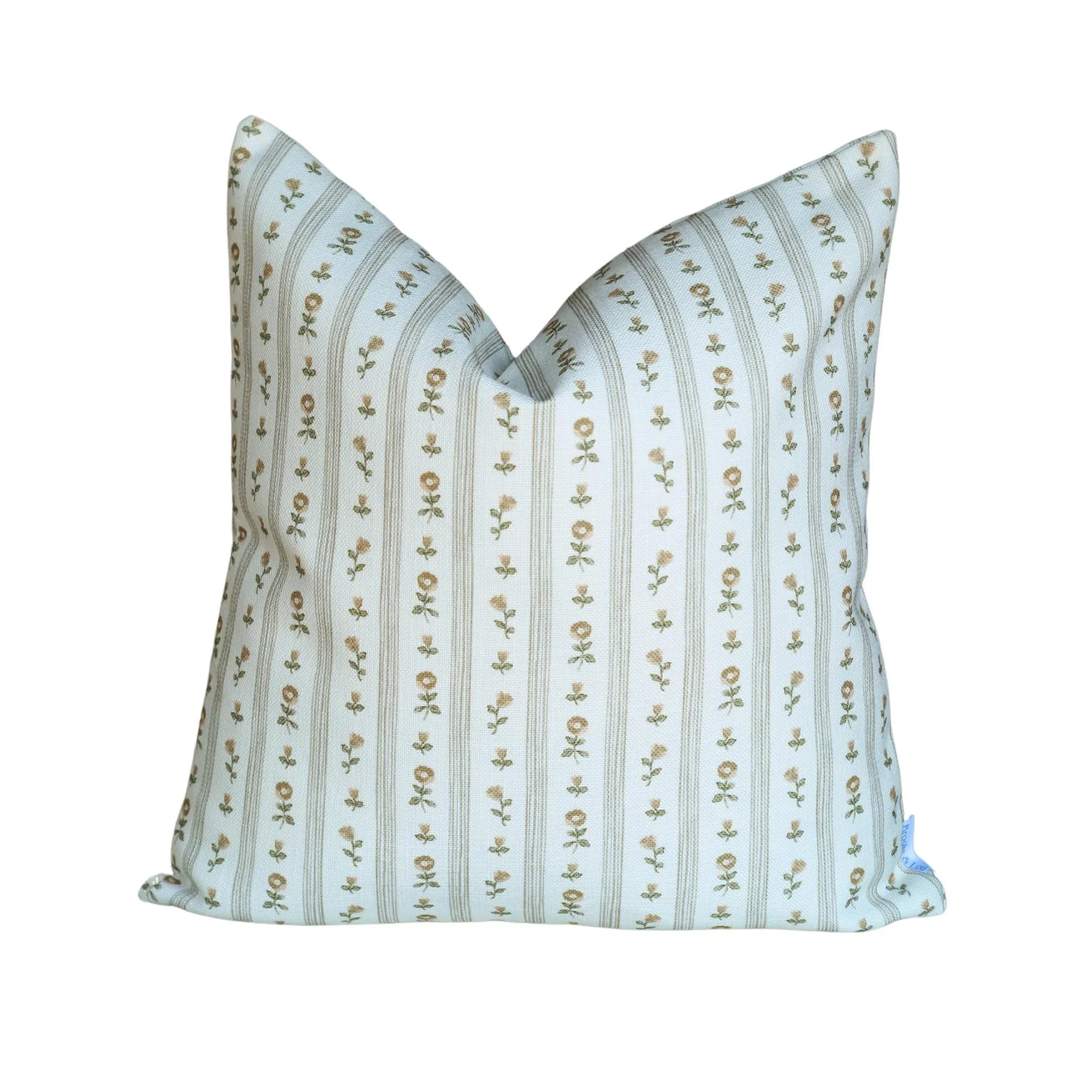 Image of Ruthie Stripe Pillow in Natural
