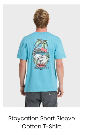 Staycation Short Sleeve Cotton T-Shirt