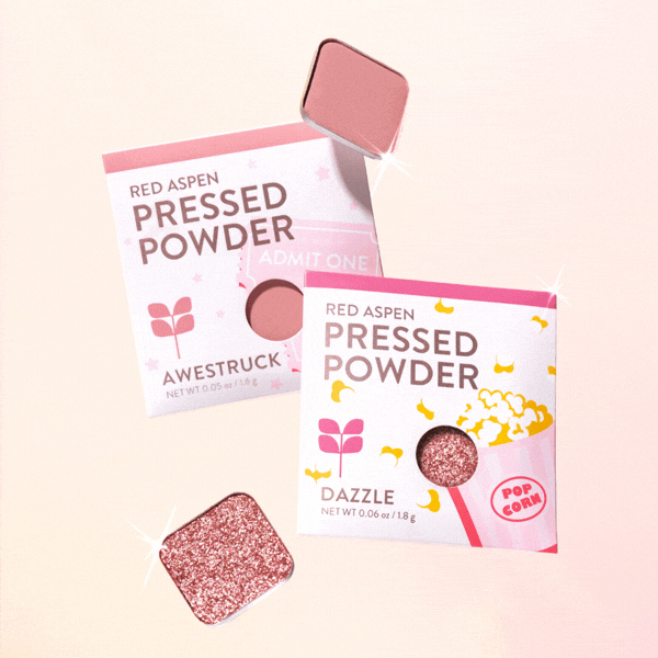 Leading Lady, Lizbet + Dazzle Pressed Powder + Awestruck Pressed Powder
