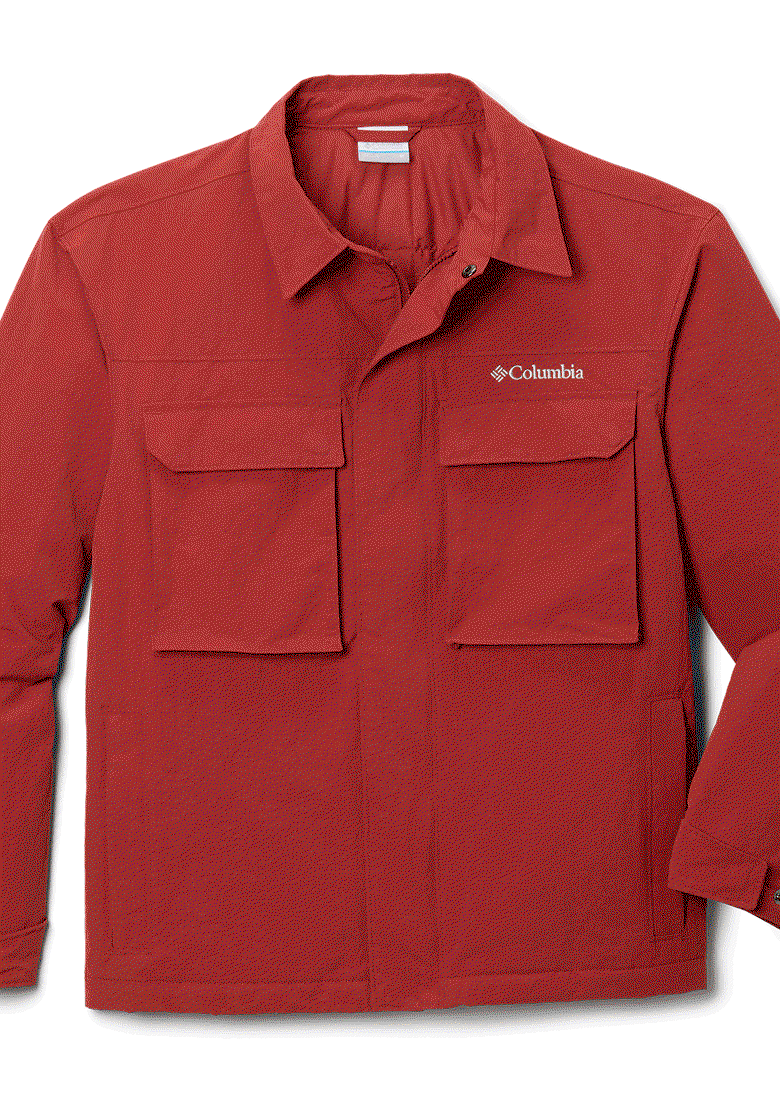 Various tops, fleeces, and jackets.