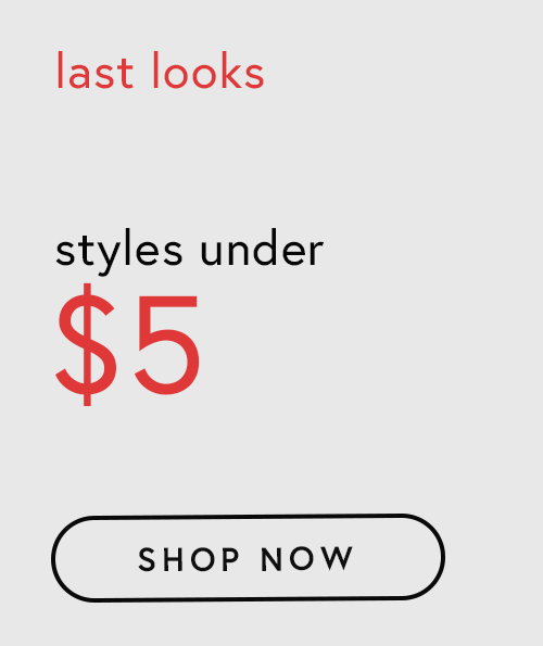under $5