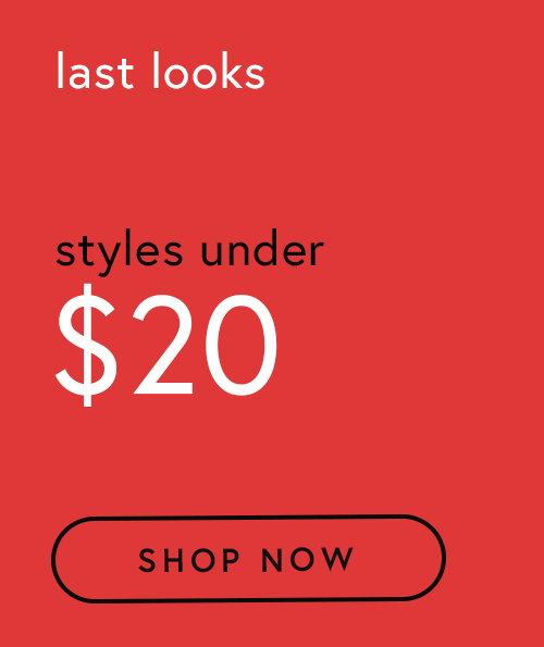 under $20
