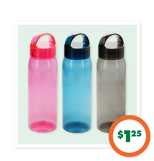 $1.25 29-oz. Water Bottles, 1-ct.