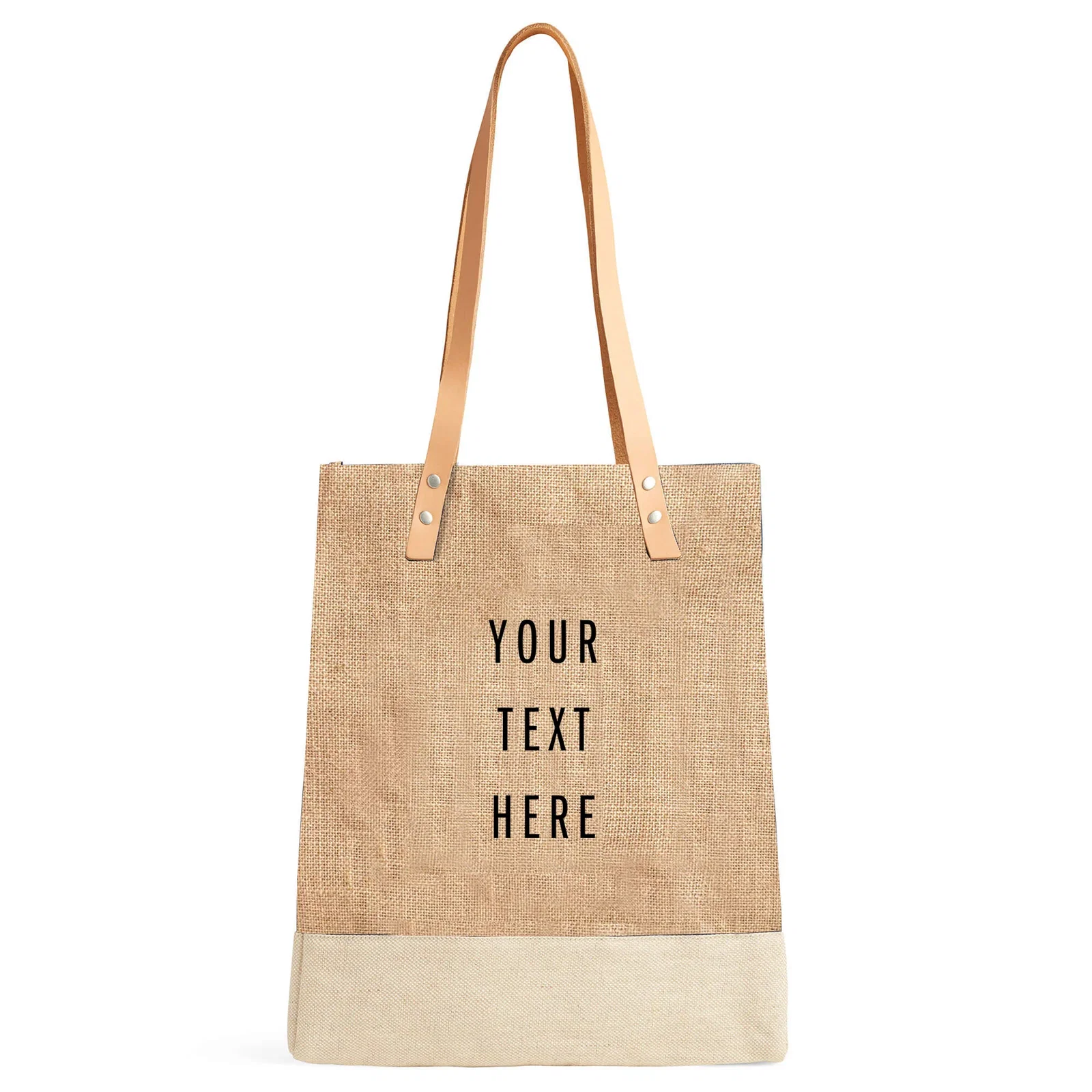 Wine Tote in Natural